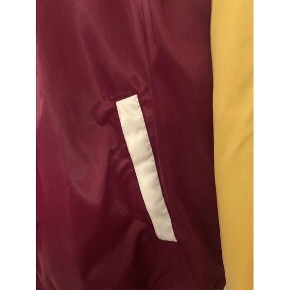 Rare Vtg Starter Washington Redskins Reversable Hooded Zip Jacket mens Large - Picture 3 of 16